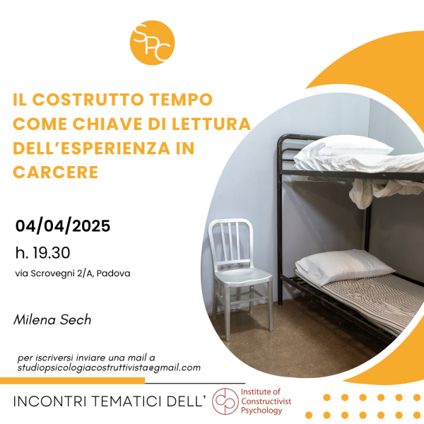 Il costrutto di tempo come chiave di lettura dell’esperienza in carcere